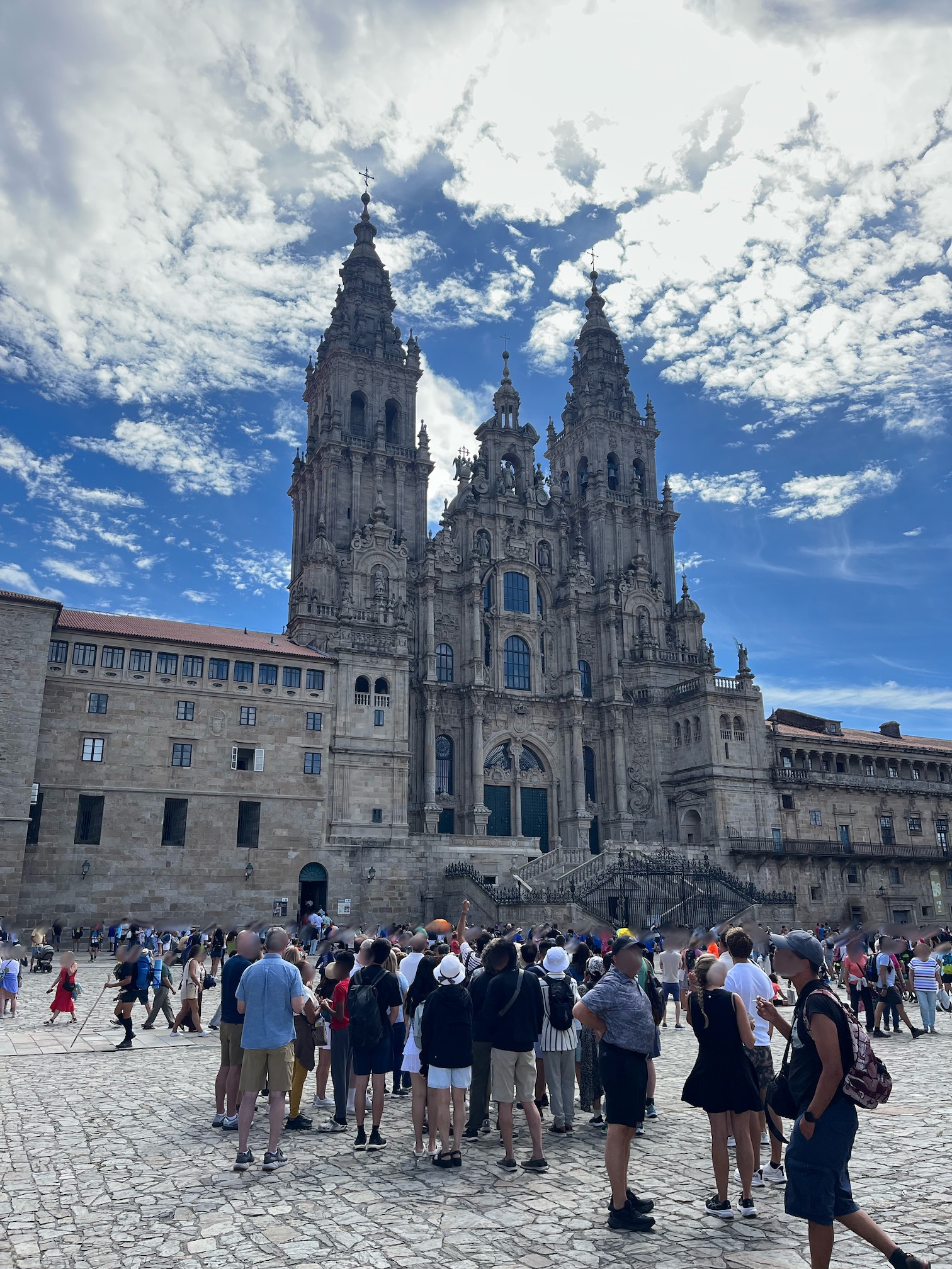 Camino de Santiago 2023 the majestic cathedral